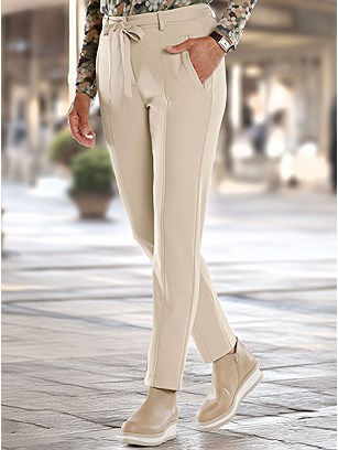 Tie Waist Jersey Pants product image (608031.SA.1S)