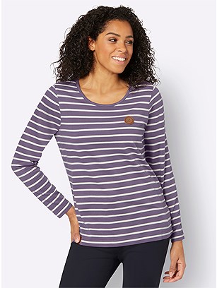 Striped Long Sleeve Shirt product image (608462.VIEC.1.1_WithBackground)