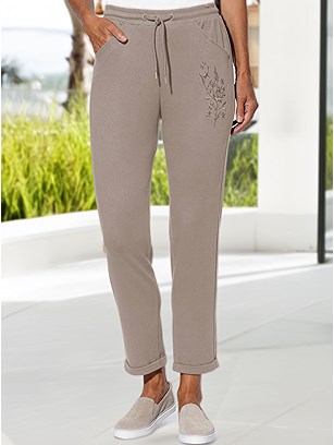 Floral Embroidered Sweatpants product image (618781.BE.18S)