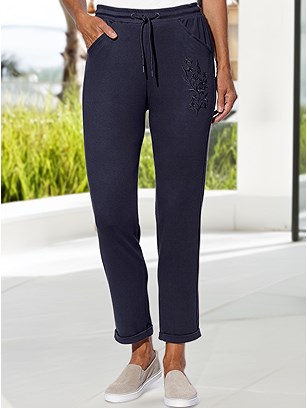Floral Embroidered Sweatpants product image (618781.NV.19S)