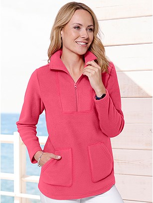 Fleece Quarter Zip Shirt product image (619314.FS.18S)