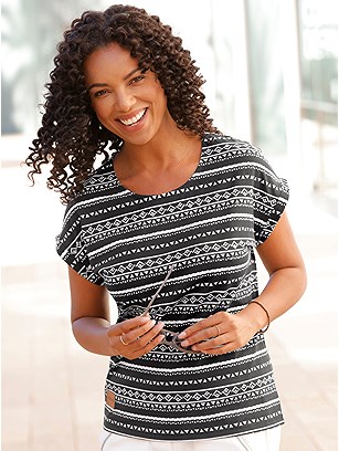 Boho Print Shirt product image (622372.BKEP1.11S)