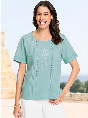 Floral Embroidered Shirt product image (622784.MT.27S)