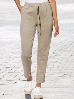 Link. pleated joggers (Product Display 37377) image.