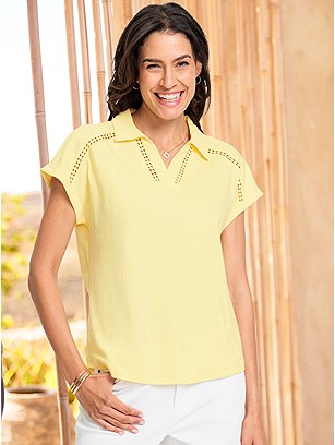 V-Neck Collared Shirt product image (623033.YL.18s)