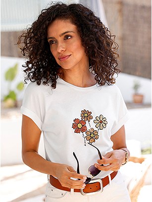 Floral Sequin Shirt product image (623356.EC.18s)