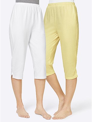 2 Pk Capri Pants product image (834784.WHCT.1.8_WithBackground)