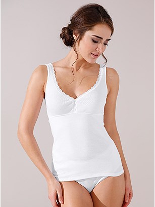 Lace Trim Camisole product image (957722.WH.3.9_WithBackground)