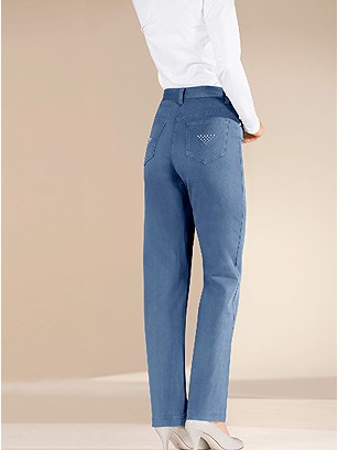 Rear Elastic Jeans product image (B51117.FADE.2.4_WithBackground)