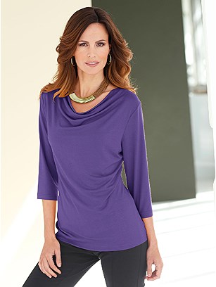 Cowl Neck Top  product image (B54133.BY.1.HE)