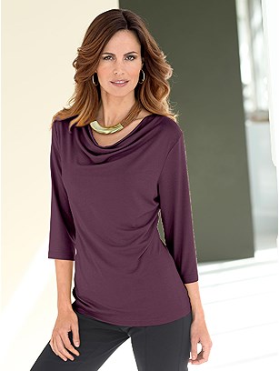 Cowl Neck Top  product image (B54133.WI.1.HE)