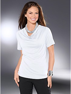 Cowl Neck Top product image (B54134.WH.1.HE)