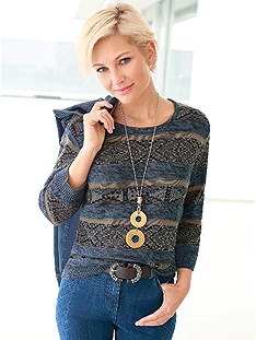 Print Sweater  product image (B57528.BLBE.2.2_WithBackground)