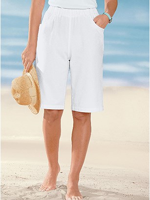 Slip On Bermudas product image (B61027.WH.1.12_WithBackground)