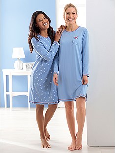 2 Pk Printed Sleepshirts product image (C44850.BLPR.JS)