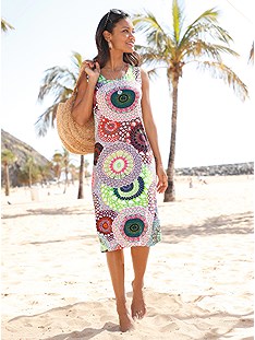 Multi Print Beach Dress product image (C49707.MU.1.5_WithBackground)