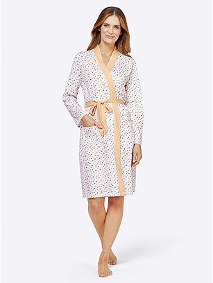 Printed Kimono Style Robe product image (E33375.WHDT.1.1_WithBackground)