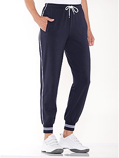 Contrast Piping Lounge Pants product image (E33409.NV.1.1_WithBackground)