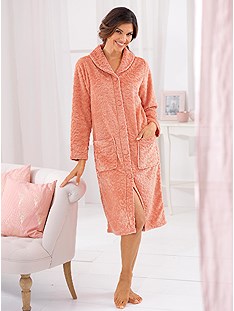 Textured Shawl Collar Robe product image (E85768.OR.1.1_WithBackground)
