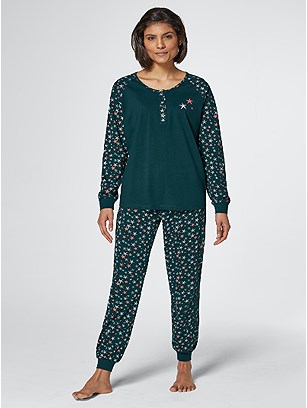 Star Pattern Pajama Set product image (F05594.PEMU.1.1_WithBackground)