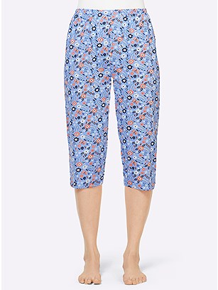 Printed Capri Pajama Pants product image (F54168.LBPR.2.9_WithBackground)