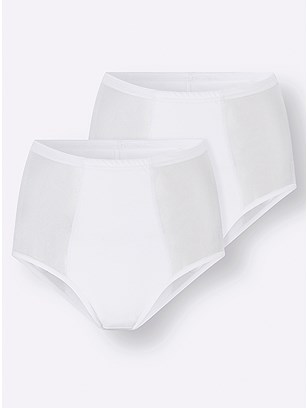 Mesh Insert Control Briefs product image (F72384.WH.2.7_WithBackground)