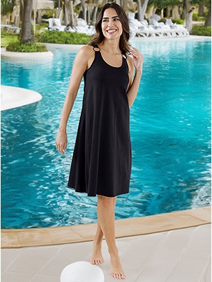 O-Ring Beach Dress product image (F88922.BK.11S)