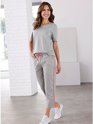 Printed Capri Sweatpants product image (H45944.GYPR.1.1_WithBackground)